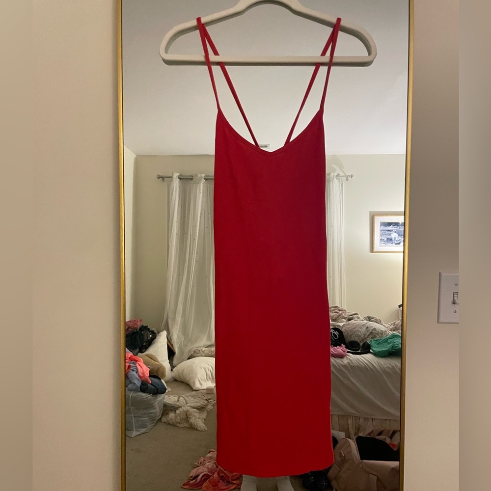 Vintage Red Mini Dress